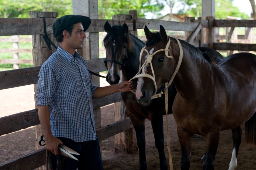 Caco de Souza na Fazenda Cabeceira do Prata